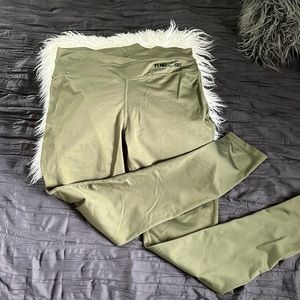 Army Green Flag Nor Fail Leggings
